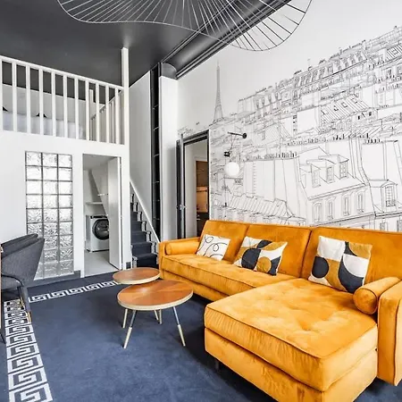 Duplex Haussmannien - Parc Monceau 75008 - 4p Apartment Paris